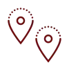 Icon trajet